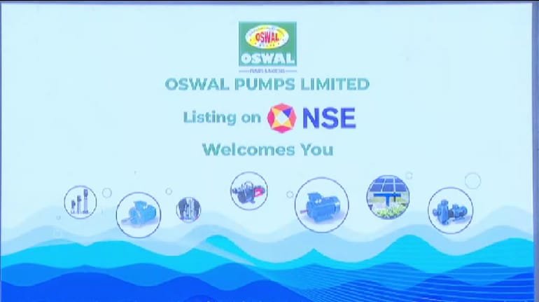 Oswal Pumps shares list at 3% premium over IPO price on NSE; should you buy, sell or hold?