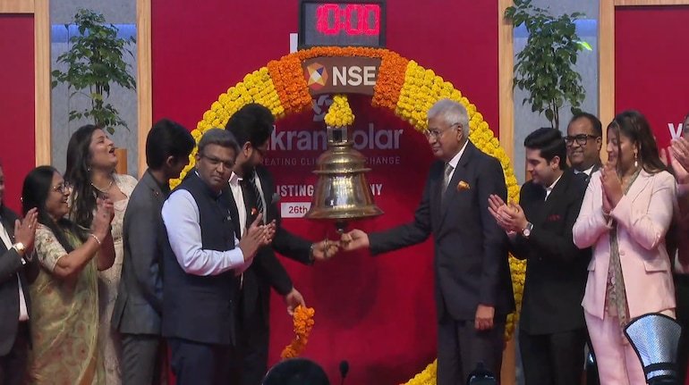 Vikram Solar shares list at 2% premium over IPO price on NSE