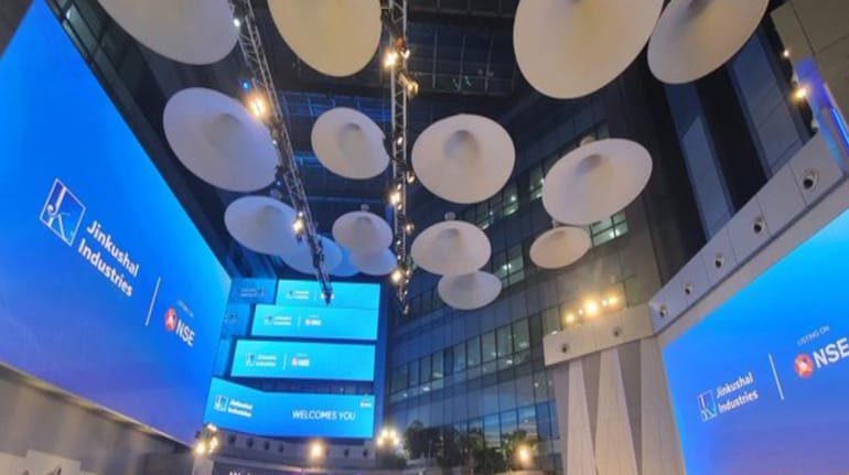 Jinkushal Industries shares list at 3% premium over IPO price on NSE